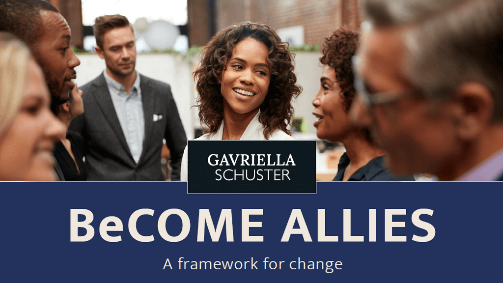 Gavriella Schuster Become Allies A framework for change