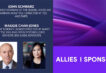 Allies Sponsor with John Schwarz, Maggie Chan Jones and Gavriella Schuster